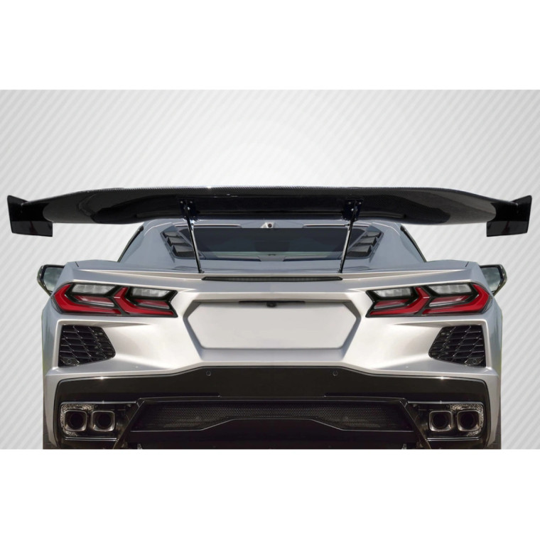 2020-2025 Chevrolet Corvette C8 Gran Veloce GT Rear Wing Spoiler - 5 Piece (S) - image 1