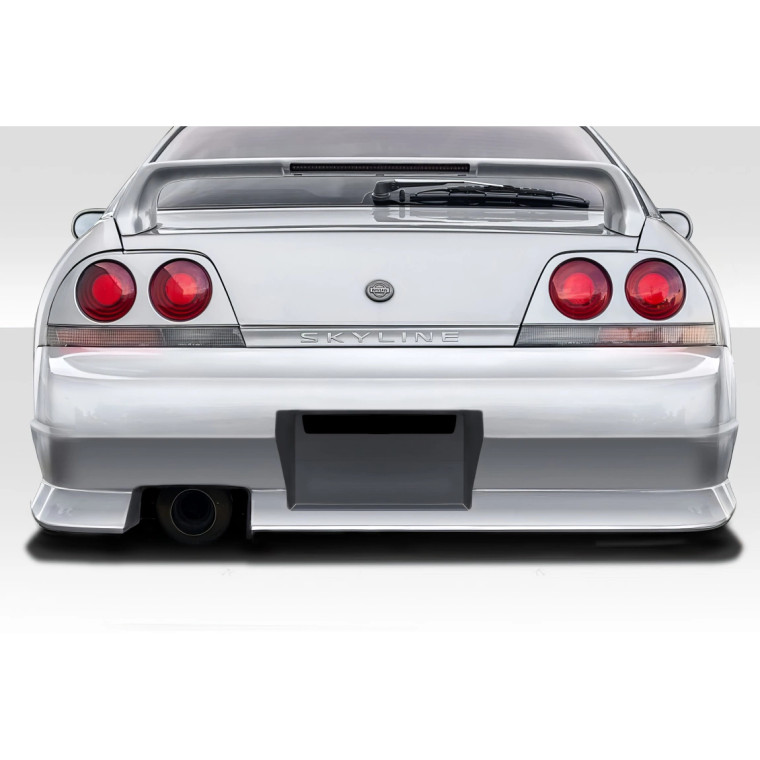 1995-1998 Nissan Skyline R33 2DR Duraflex D Spec Rear Bumper - 1 Piece - image 1