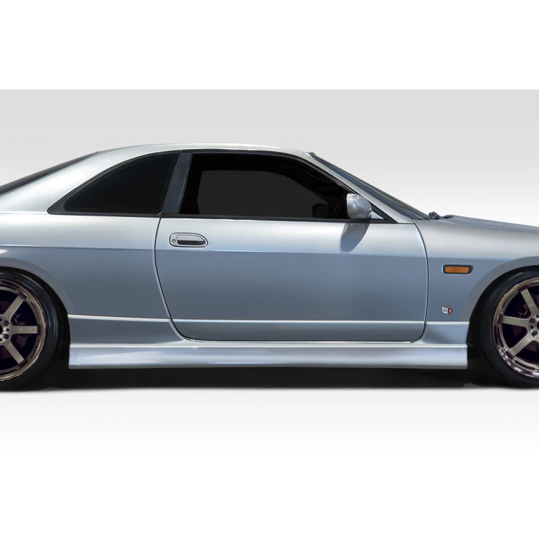 1995-1998 Nissan Skyline R33 2DR Duraflex D Spec Side Skirt Rocker Panels - 2 Piece - image 1