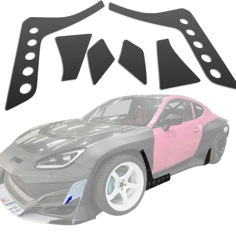 Plastic TKYO Wide Body Side Canards > Subaru BRZ 2022-2026 - image 1