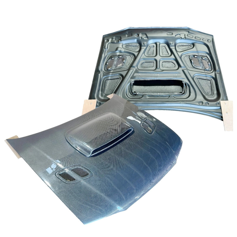 ModeloDrive Carbon Fiber 2.5RS STI High Scoop Hood > Subaru Impreza (GC8) 1993-2001 > 2/4/5dr - image 1