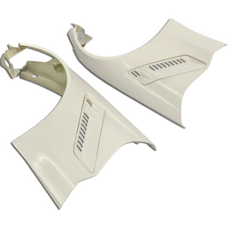 ModeloDrive FRP Z06 Wide Fenders (front) 4pc > Chevrolet Corvette (C7) 2014-2019 - image 1