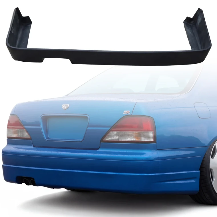 FRP BFLY Rear Lip Spoiler > Nissan Gloria (Y33) 1995-1999 - image 1