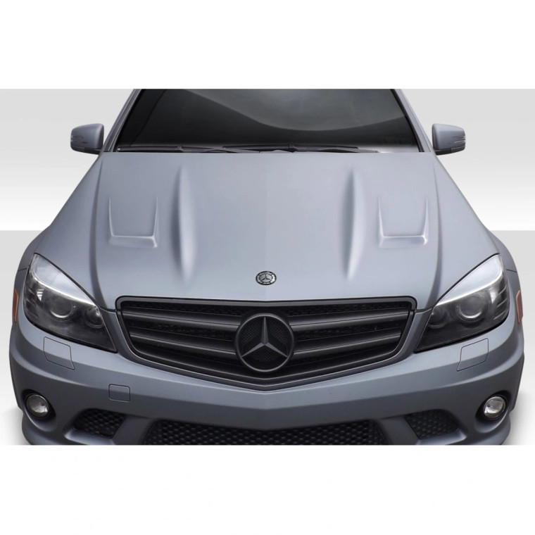 2008-2011 Mercedes C Class W204 AMGT Hood - 1 Piece (S) - image 1