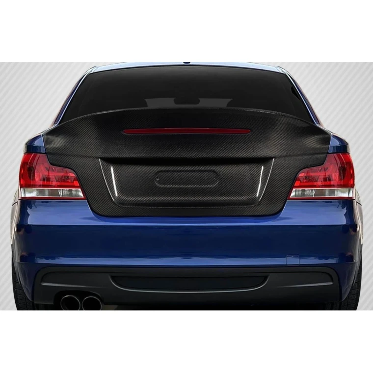 2008-2013 BMW 1 Series CSL Look Carbon Fiber Trunk - image 1