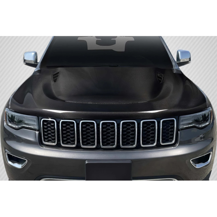2011-2022 Jeep Grand Cherokee Carbon Creations Delta Hood - 1 Piece - image 1