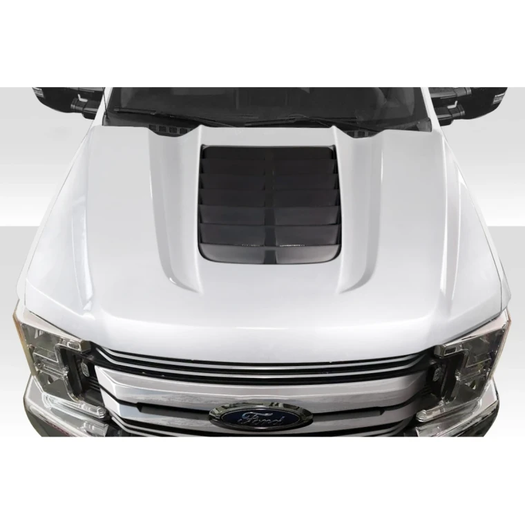 2017-2022 Ford Super Duty F250 F350 F450 GT500 V2 Look Hood - 1 Piece - image 1