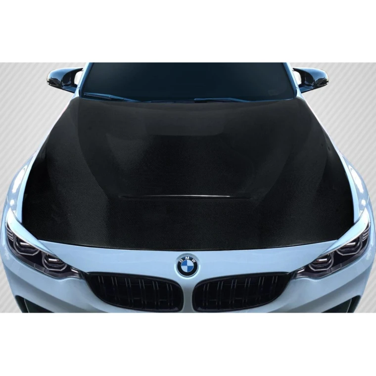 2014-2020 BMW M3 GTS Look Carbon Fiber Hood - image 1