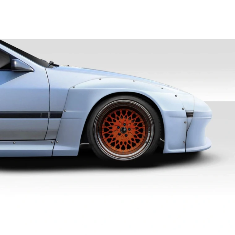 1985-1992 Mazda RX7 Phoenix Fire Front Fender Flares - 2 Pieces - image 1