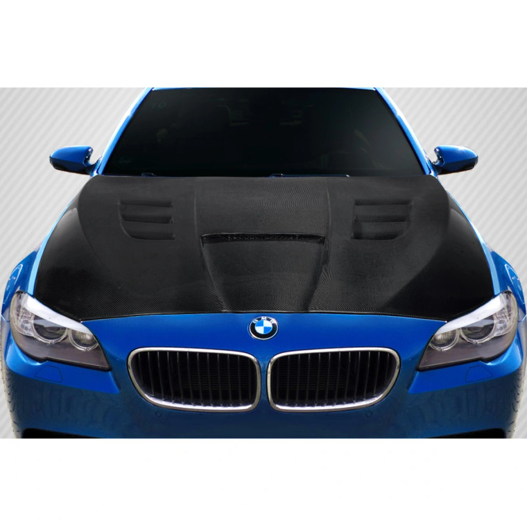 2011-2016 BMW 5 Series F10 4DR Power Dynamics Hood - 1 Piece - image 1