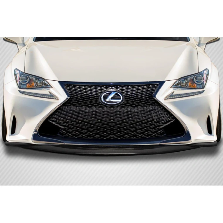 2015-2018 Lexus RC SBZ Carbon Fiber Front Lip - image 1