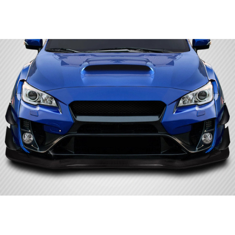 2015-2021 Subaru WRX STI VRS Wide Body Front Lip Under Spoiler - 1 Piece ( fits VRS bumper only ) - image 1