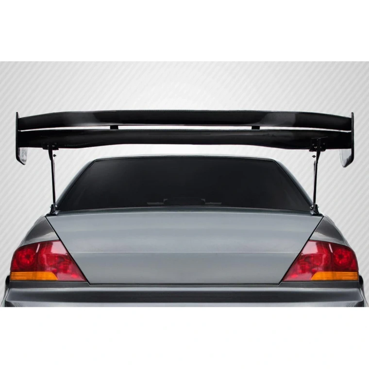 2002-2007 Mitsubishi Lancer VTX Carbon Fiber Rear Wing - image 1