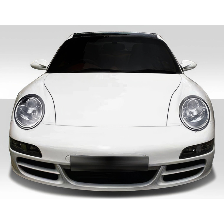 1999-2004 Porsche 911 Carrera 996 1997-2004 Porsche Boxster Duraflex 997 Carrera Conversion Front Bumper - 1 Piece - image 1