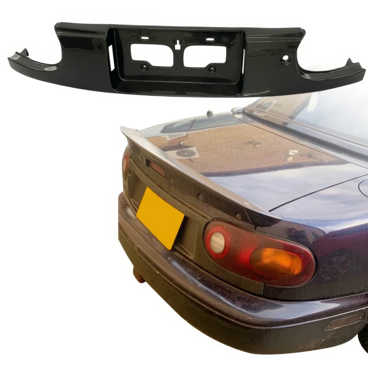 Carbon Fiber OER US Tailgate Panel Garnish > Mazda Miata (NA) 1990-1997 - image 1