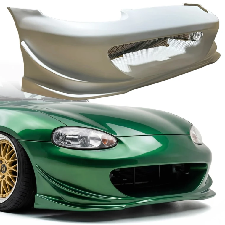 FRP GVAR Front Bumper > Mazda Miata (NB1) 1998-2000 - image 1