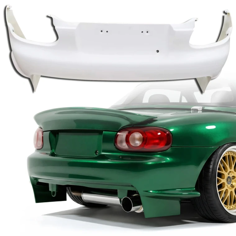 FRP GVAR Rear Bumper > Mazda Miata (NB) 1998-2005 - image 1