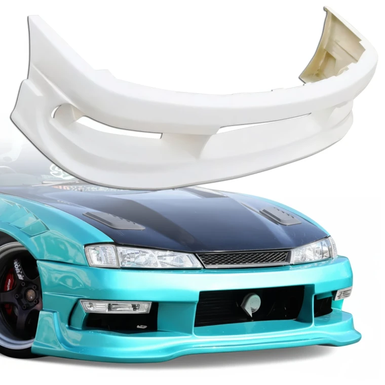 FRP ORI RACE Front Bumper > Nissan 240SX (S14) 1997-1998 - image 1