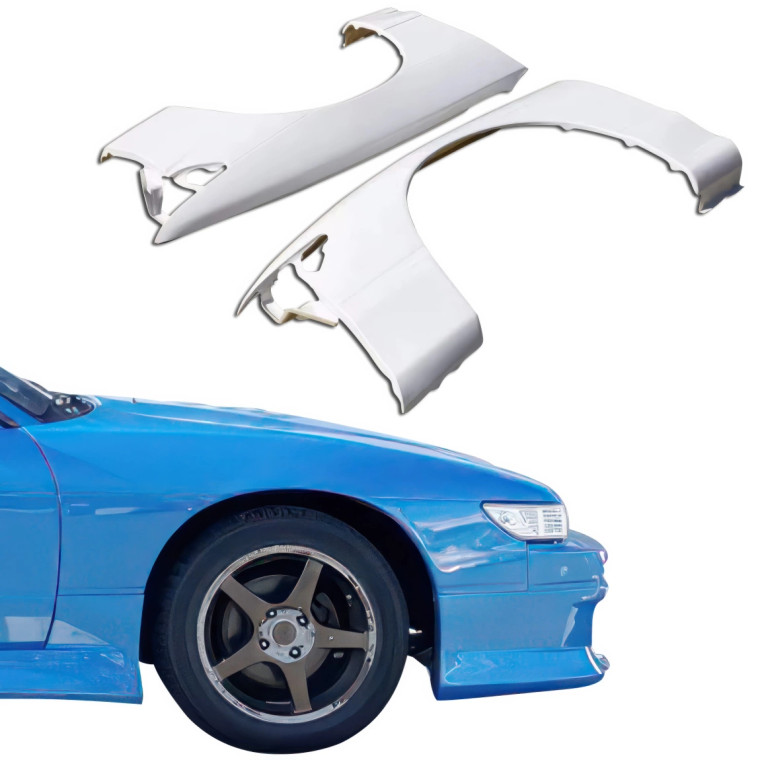 ModeloDrive FRP OER Fenders (front) > Nissan Silvia (S13) 1989-1994 - image 1