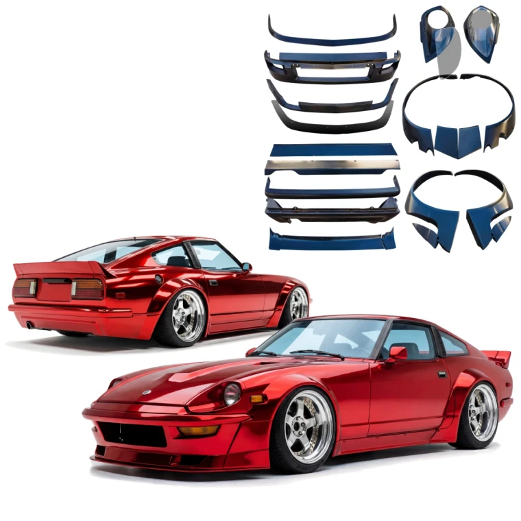 FRP TKYO Wide Body Kit w Wing > Datsun 280ZX (S130) 1979-1983 > 2 Seater - image 1