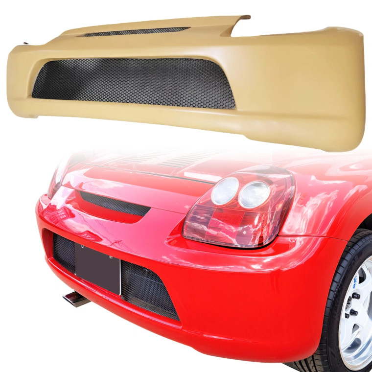 FRP MCRA v1 Wide Body Rear Bumper > Toyota MRS MR2 Spyder 2000-2005 - image 1