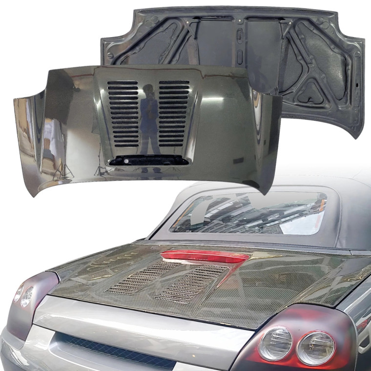 Carbon Fiber OER Decklid Engine Lid (rear) > Toyota MRS MR2 Spyder 2000-2005 - image 1