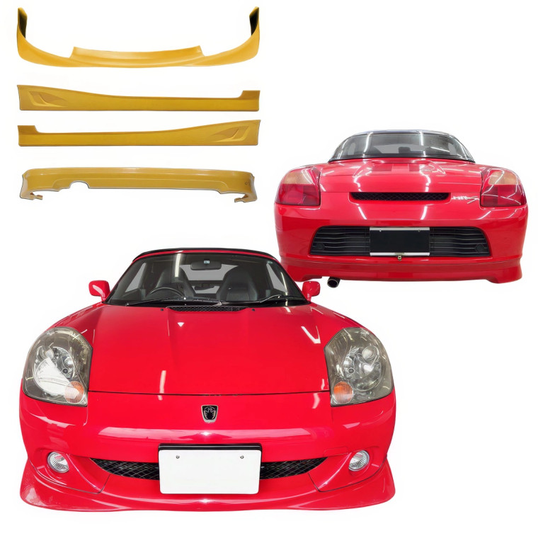 FRP TRDE Body Kit 4pc > Toyota MRS MR2 Spyder 2003-2005 - image 1