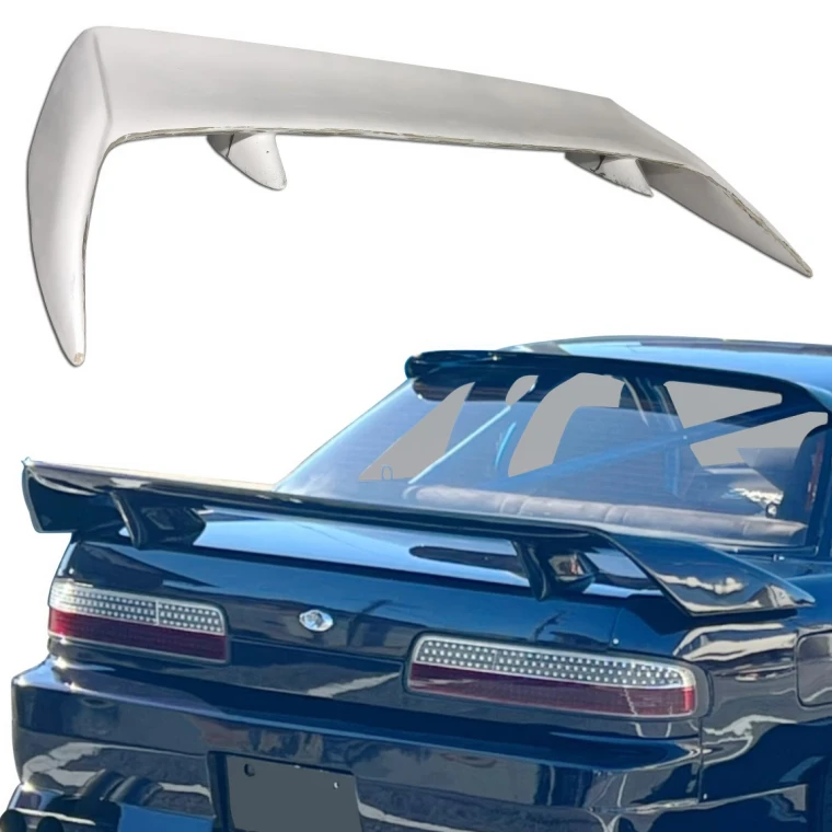 FRP 3POW Spoiler Wing > Nissan Silvia (S13) 1989-1994 > 2dr Coupe - image 1