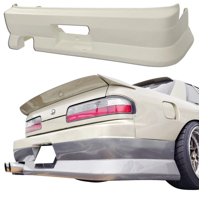FRP BSPO v2 Rear Bumper > Nissan Silvia (S13) 1989-1994 > 2dr Coupe - image 1