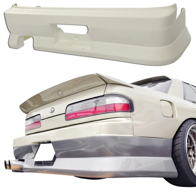 FRP BSPO v2 Rear Bumper > Nissan Silvia (S13) 1989-1994 > 2dr Coupe - image 1