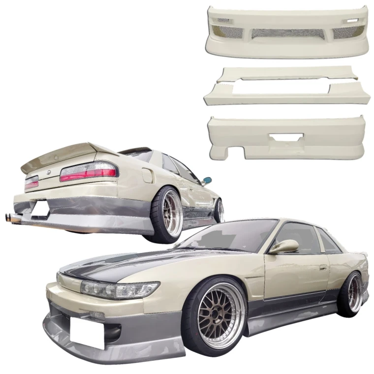 FRP BSPO v2 Body Kit 4pc > Nissan Silvia (S13) 1989-1994 > 2dr Coupe - image 1