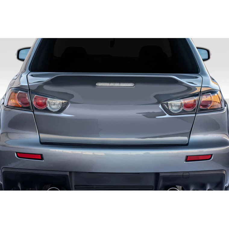 2008-2017 Mitsubishi Lancer / Lancer Evolution 10 Duraflex Demon Trunk - 1 Piece - image 1