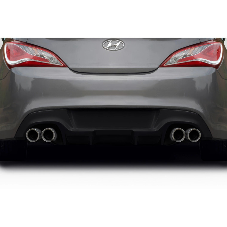 2010-2016 Hyundai Genesis Coupe Twins Rear Diffuser - 1 Piece - image 1