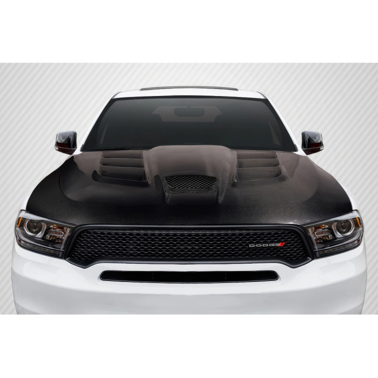 2011-2023 Dodge Durango Carbon Creations Viper Hood - 1 Piece - image 1
