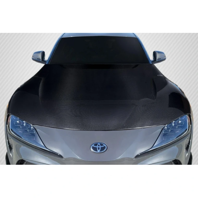 2020-2025 Toyota Supra OEM Look Carbon Fiber Hood - image 1