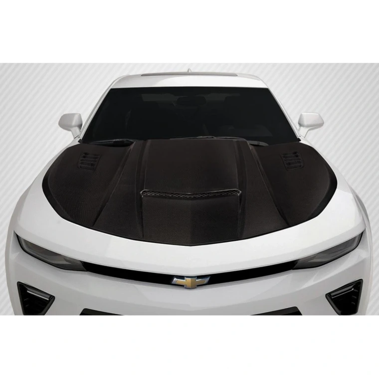 2016-2024 Chevrolet Camaro CVX Carbon Fiber Hood - image 1