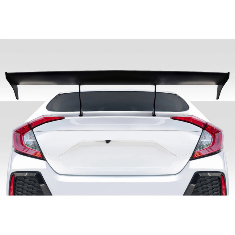 2016-2021 Honda Civic 4DR Duraflex Broman Wing Spoiler - 5 Pieces - image 1