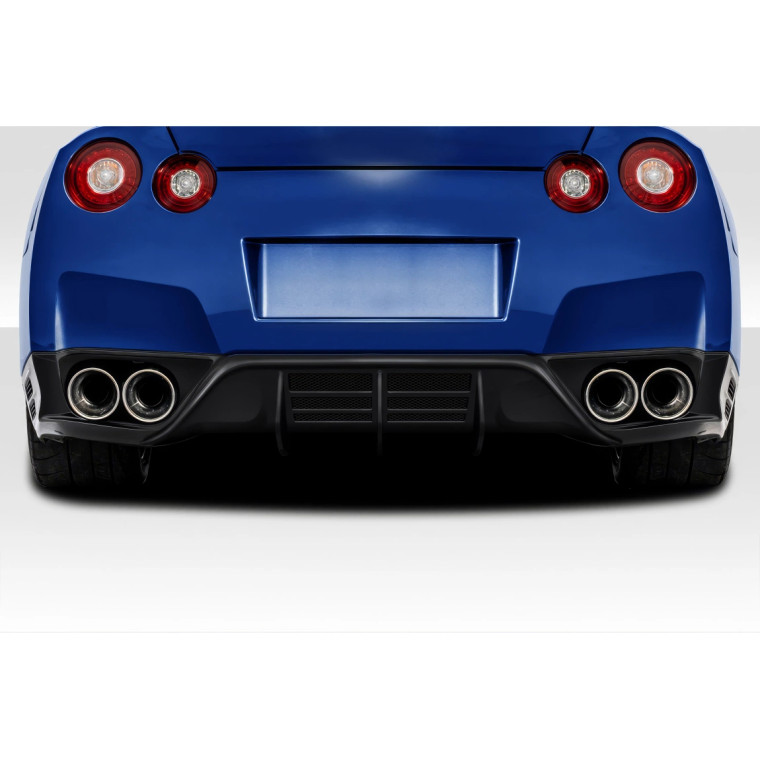 2009-2011 Nissan GT-R R35 Malve Rear Diffuser - 1 Piece - image 1