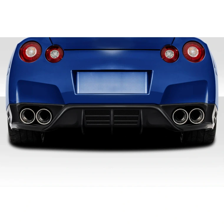 2009-2011 Nissan GT-R R35 Malve Rear Diffuser - 1 Piece - image 1