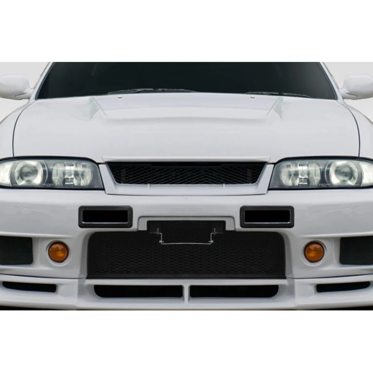 Universal R33 Look V2 Front Bumper Air Vent Ducts - 2 Pieces - image 1