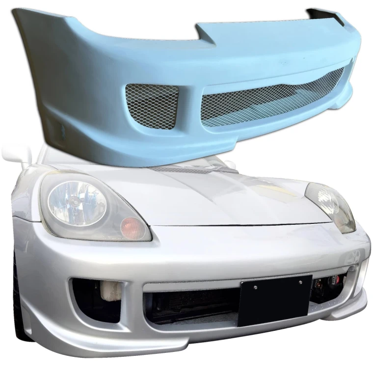 FRP TR-VM80 Wide Body Front Bumper > Toyota MRS MR2 Spyder 2000-2005 - image 1