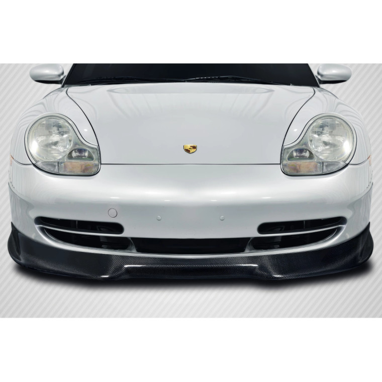 1999-2001 Porsche 911 Carrera 996 CGS Front Lip Spoiler Air Dam (Non Turbo) - 1 Piece - image 1