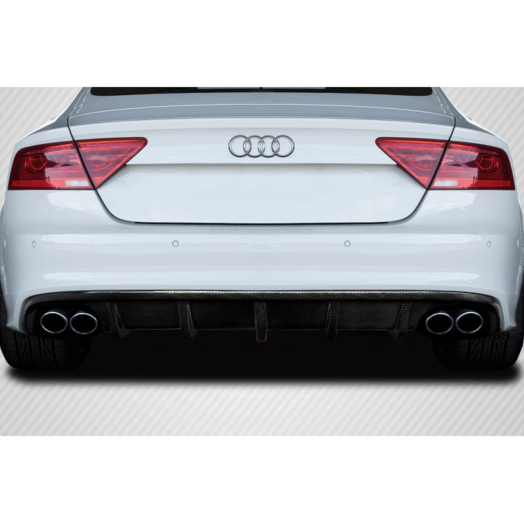 2012-2015 Audi S7 C7 DTM Rear Diffuser - 1 Piece - image 1
