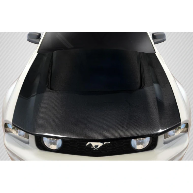 2005-2009 Ford Mustang GTH Carbon Fiber Hood - image 1