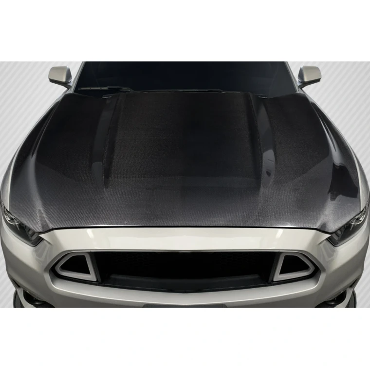 2015-2017 Ford Mustang OEM Look Hood - 1 Piece - image 1