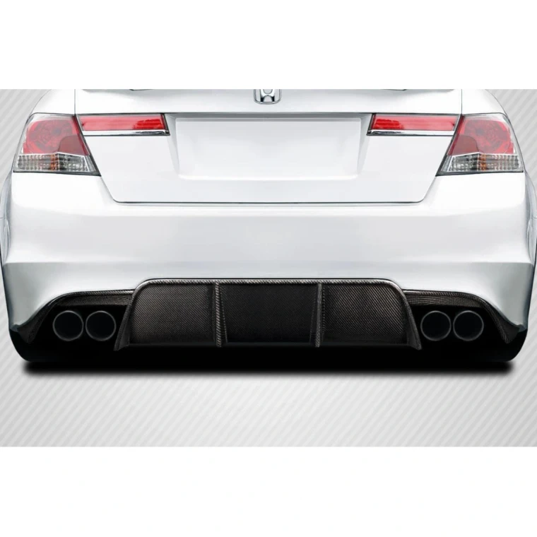 2008-2012 Honda Accord 4DR Ergo Rear Diffuser - 3 Pieces - image 1