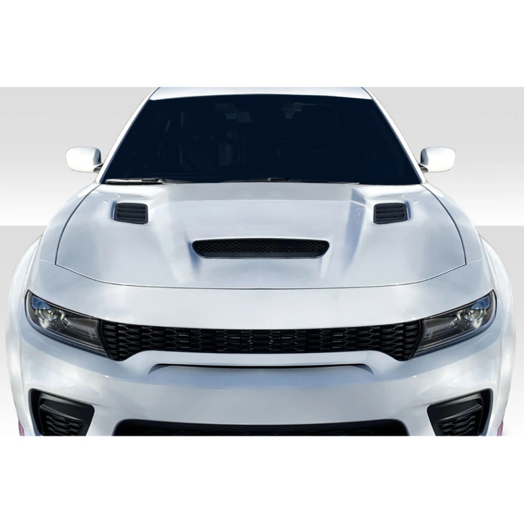 2015-2023 Dodge Charger Hellcat Redeye Look Hood - 2 Pieces - image 1