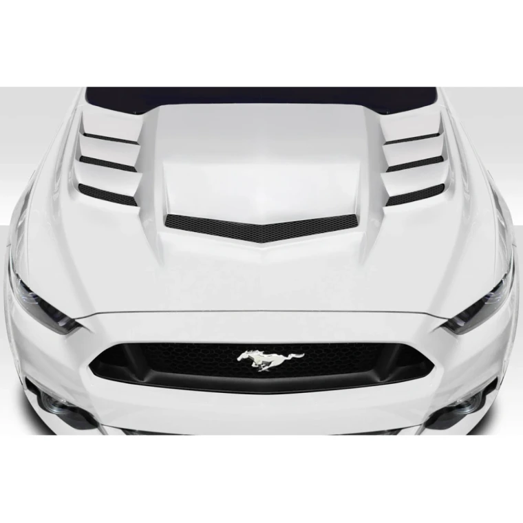 2015-2017 Ford Mustang Interceptor Hood - 1 Piece - image 1