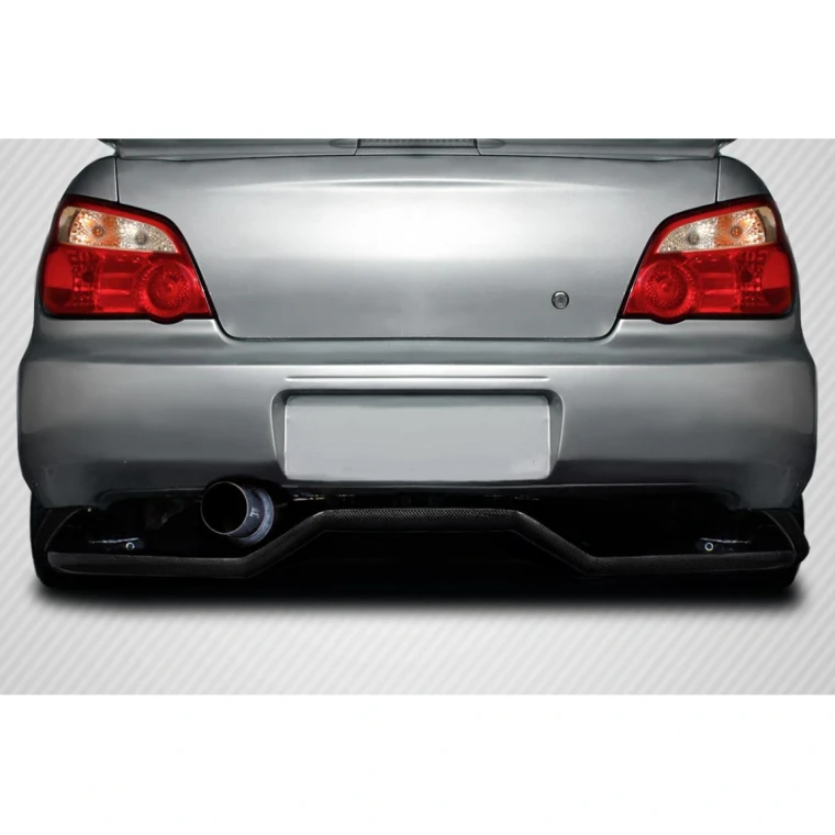 2002-2007 Subaru Impreza VTX Carbon Fiber Rear Lip - image 1