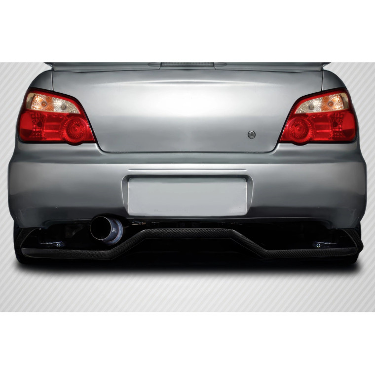 2002-2007 Subaru Impreza WRX STI 4DR Carbon Creations VTX Rear Diffuser - 1 Piece - image 1